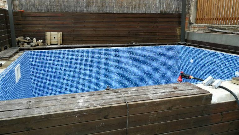 Reparación piscina ático en Barcelona