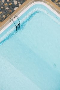 swimming pool top view