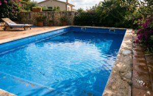 liner piscina diferencia tonalidad luz agua
