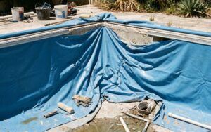liner piscina instalación defectuosa irregularidades