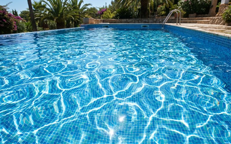 liner piscina patrones ondulados fondo