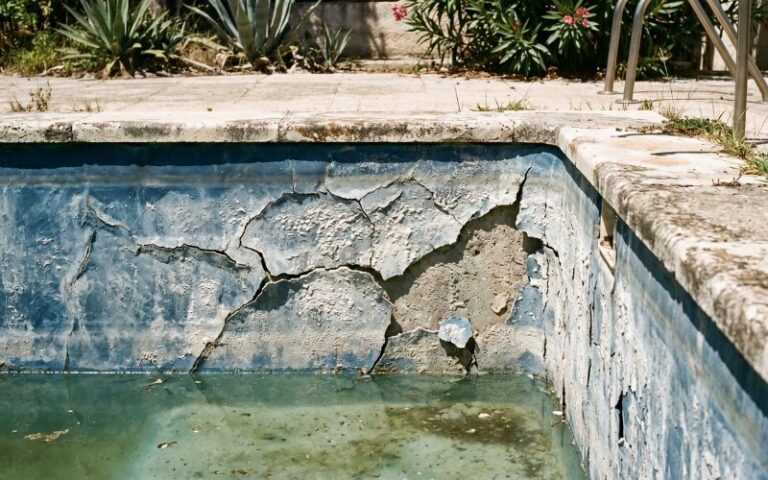 Por qué el liner de la piscina se endurece con el tiempo