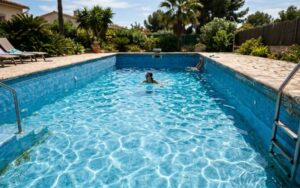 liner piscina uso diario desgaste