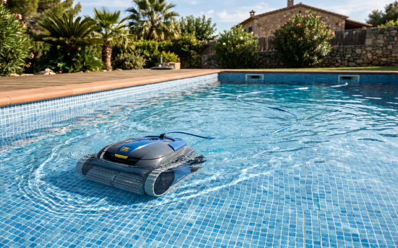 limpiafondos piscina liner uso
