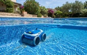 robot limpiafondos piscina liner