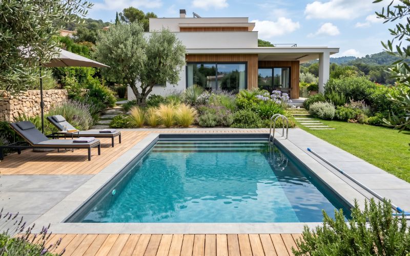 tamaño de la piscina y elección del liner