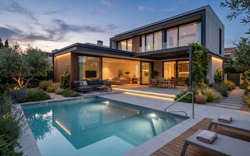 cómo influye el entorno de la vivienda en la percepción de un liner