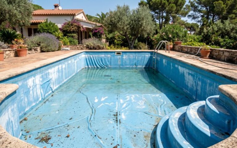 Errores que reducen la vida útil del liner de piscina