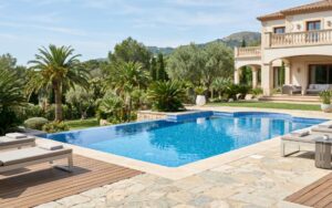 diferentes acabados de liner para piscinas