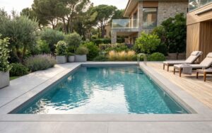 piscina renovada con liner nuevo