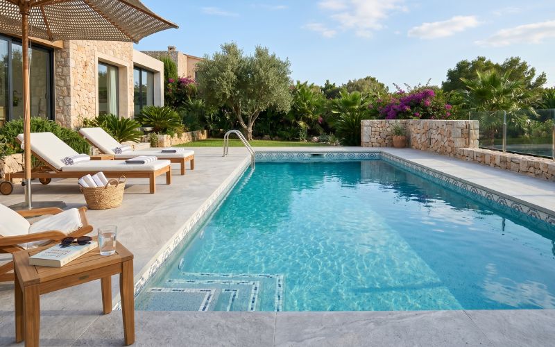 piscina renovada sin modificar la estructura